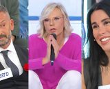 Roberto, Maria De Filippi e Francesca - screenshot © Canale 5.