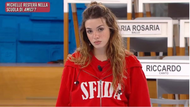 In foto, Michelle, allieva di Amici &ndash; &copy; Mediaset.