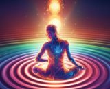 Posa meditativa, simbolo di benessere interiore © Gemini IA.