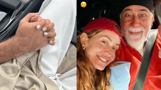 Javier Martinez, Helena Prestes e il signor Mariano © Instagram.