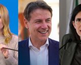 Giorgia Meloni, Giuseppe Conte ed Elly Schlein (© Facebook)