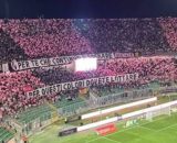 I tifosi del Palermo, secondi nella classifica. Foto pagina Facebook Dimensione Calcio