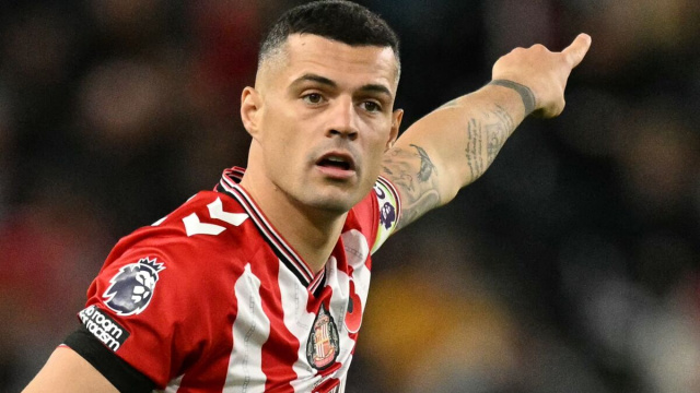 Granit Xhaka, centrocampista del Sunderland. Foto &copy; Sunderland