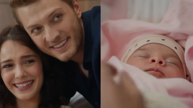 In foto Melek e Cihan de La notte nel cuore – © Show Tv.