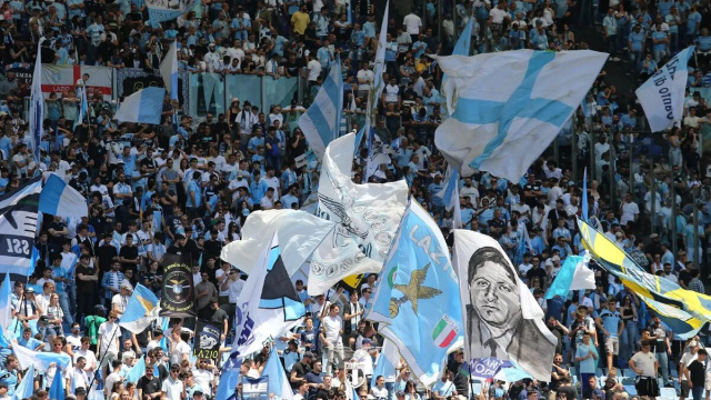 La curva laziale Immagine &copy; Facebook