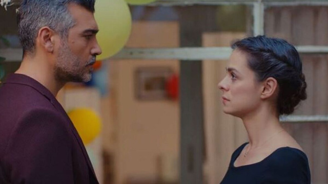 Sarp e la prima moglie Bahar – © Mediaset.