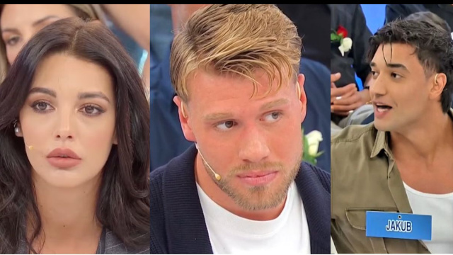 Sara Gaudenzi, Marco Veneselli e Jakub Bakkour &copy; Canale 5.