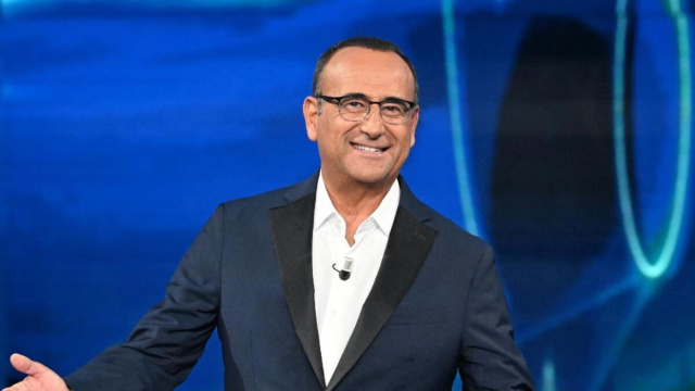 Carlo Conti, il conduttore di Sanremo © Rai.