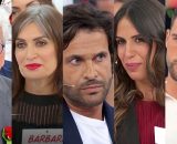 Mario, Barbara, Alessio, Jone e Flavio - screenshot © Canale 5