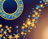 Cerchio zodiacale con i dodici segni, circondato da stelle e motivi celesti – © Pixabay.