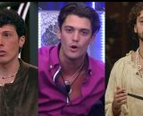 In foto Francesco, Jonas e Mattia, concorrenti del Grande Fratello © Mediaset