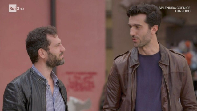 Damiano e Eduardo in una scena di Un posto al sole © Rai 3