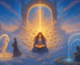 Immagine fantastica con simboli arcani - © Copilot IA.