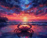 Rappresentazione del segno zodiacale Cancro © Pixabay.