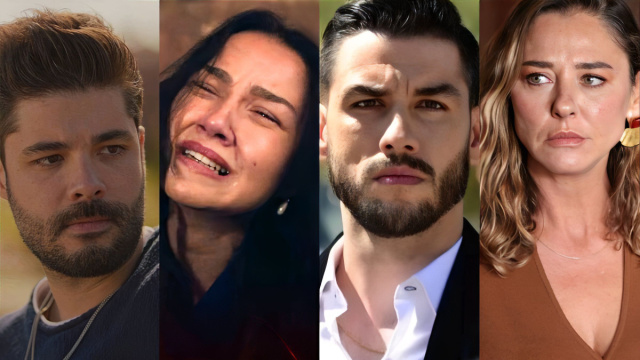 Esat, Esma, Nuh e Sumru - screenshot © La notte nel cuore.