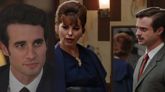 Ettore, Adelaide e Anselmo Conaro - screenshoot © Rai.