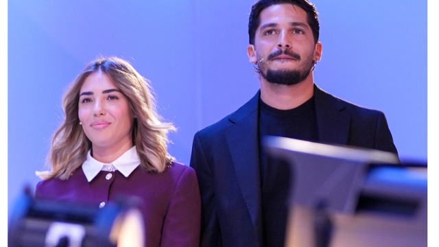 Martina De Ioannon e Gianmarco Steri © Uomini e donne Mediaset.