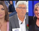 Claudia e Mario Lenti, e Gemma Galgani © Canale 5.