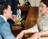 Curro ed Eugenia in scena – © La Promessa.