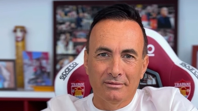 Antonini, Presidente del Trapani @ immagine Instagram pagina Futuro Trapani