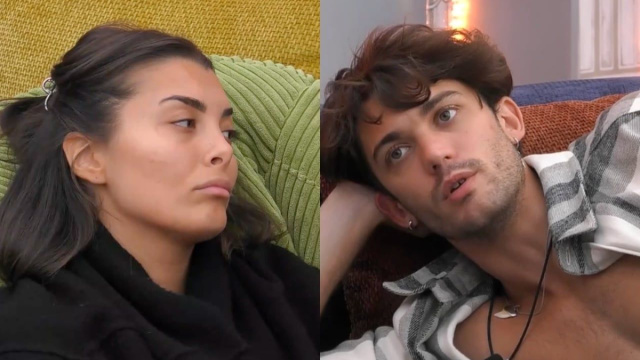Grazia Kendi e Jonas Pepe © Grande Fratello / Mediaset.