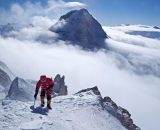 Simone Moro in uno scatto social. © Immagine Facebook Simone Moro