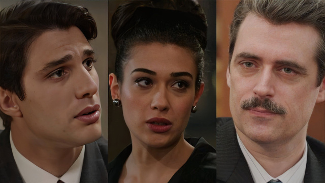 Marcello, Rosa e Tancredi - screenshot &copy; Rai 1.