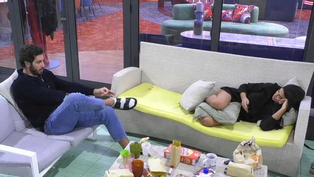 Rasha Younes e Omer Elomari &copy; Grande Fratello / Mediaset.