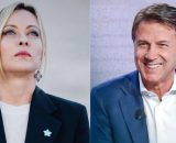 Giorgia Meloni e Giuseppe Conte (© Facebook)