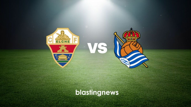 Elche-Real Sociedad, quote e giocatori chiave della sfida &copy; Stemmi delle squadre da api-football.com.