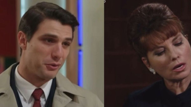 In foto Marcello e Adelaide nella soap © Rai