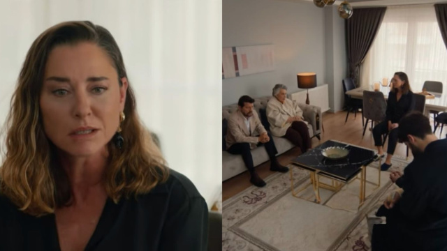 In foto Sumru e la sua famiglia ne La notte nel cuore &ndash; &copy; Show Tv.