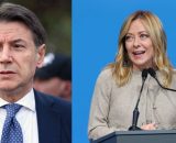 Giuseppe Conte e Giorgia Meloni (© Facebook)