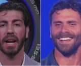 Omer Elomari e Domenico D'Alterio al Grande Fratello &copy; Mediaset.