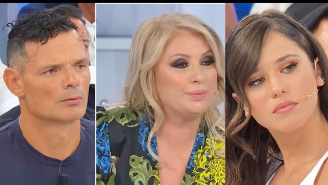 Federico Mastrostefano, Tina Cipollari e Cristiana Anania © Canale 5.
