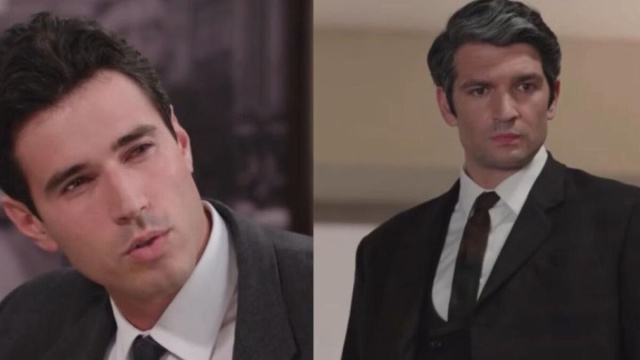 In foto Matteo e Roberto nella soap © Rai 1.