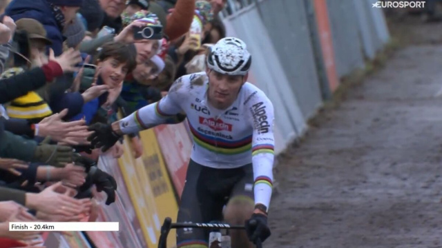 Mathieu Van der Poel - &copy; Screenshot Eurosport.