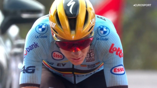 Remco Evenepoel &ndash; &copy; Screenshot Eurosport.