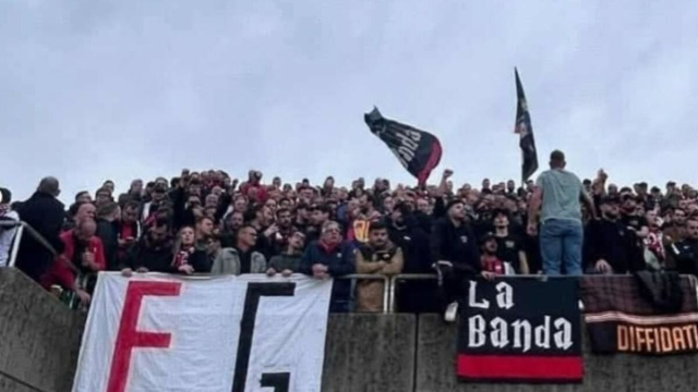 Tifosi del Foggia in trasferta @ foto Dimensione Calcio