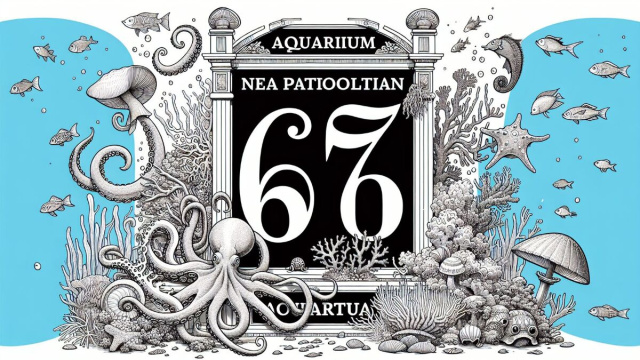 Numero 67 della Smorfia napoletana, 'o purpo. &copy; Immagine creata con Dall-E