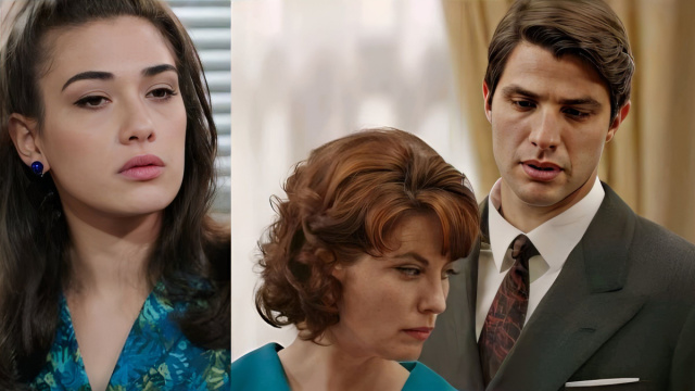 Rosa, Adelaide e Marcello - screenshot © Rai.