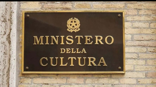 Targa Ministero della Cultura - © Ministero della Cultura