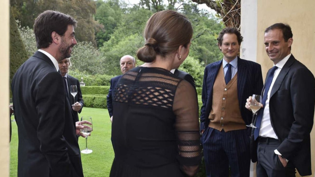 Andrea Agnelli e John Elkann. Foto da &copy; Juventus