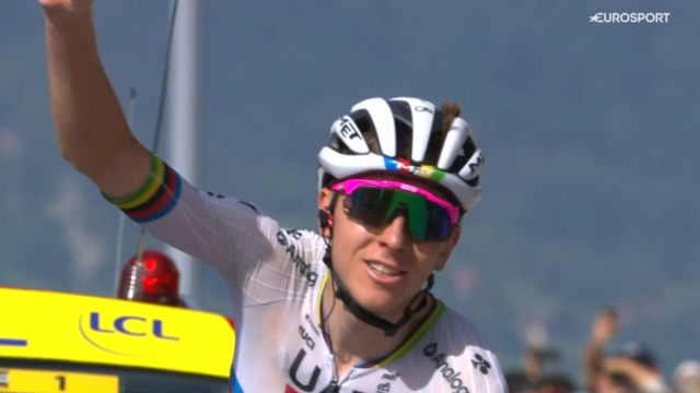 Tadej Pogacar - &copy; Screenshot Eurosport.