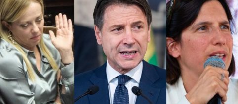 Sondaggi politici: in calo sia Fratelli d'Italia che M5S, sale il PD