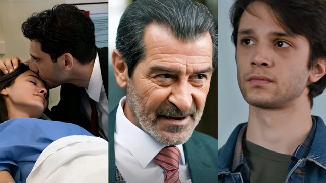 Ceylin, Ilgaz, Yekta e Cinar - screenshot © Segreti di famiglia.