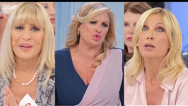 Gemma Galgani, Tina Cipollari e Sabrina Zago &copy; Canale 5.