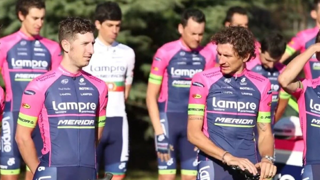 La Lampre, ultima squadra italiana di ciclismo WT - &copy; Youtube Merida.