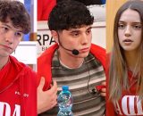 Opi, Riccardo e Flavia &ndash; screenshot &copy; Canale 5.