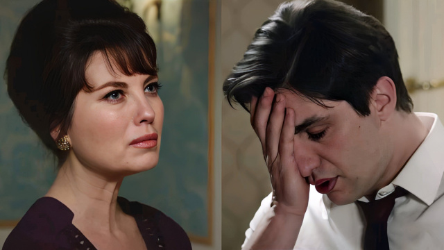 Adelaide (Vanessa Gravina) e Marcello (Pietro Masotti) - screenshot &copy; Rai